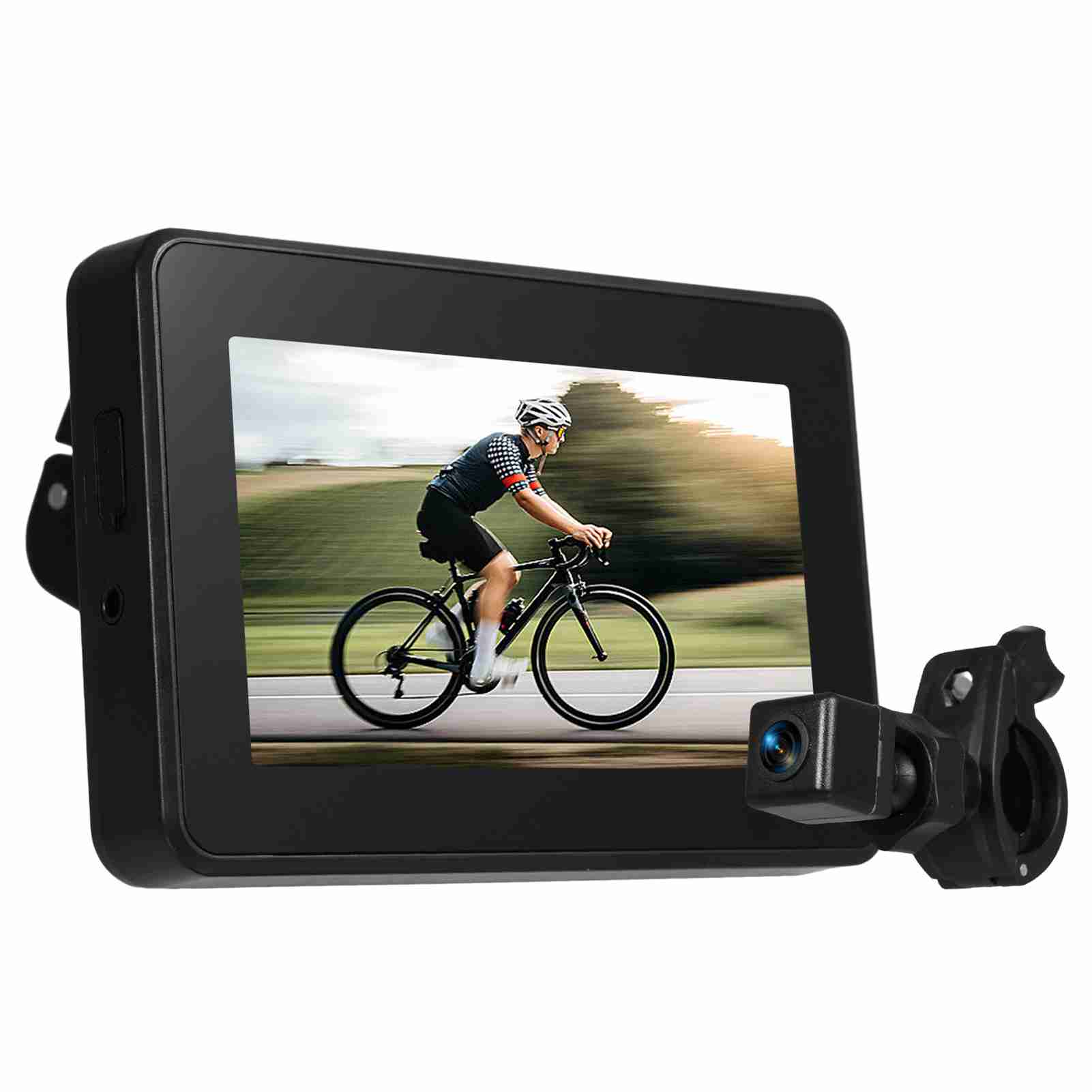 Cycling Zones - 自転車リアビューカメラ 1080P 4.3インチHDディスプレイスクリーン リアルタイム道路監視 自転車リアビューカメラ マウンテンバイク/電動自転車用