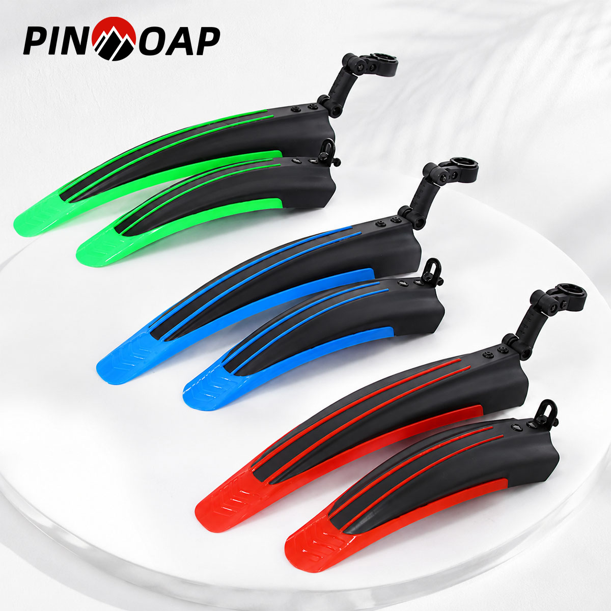 Cycling Commute Rain - PINMOAP Mtb ロードバイクフェンダー自転車マッドガードフロントリアタイヤスプラッシュガードフィットマウンテンコミューターサイクリング雨泥保護
