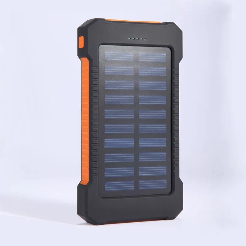 20000mAh ポータブルソーラーパワーバンク防水外部バッ - Usb Charger Dynamo のレビューと価格