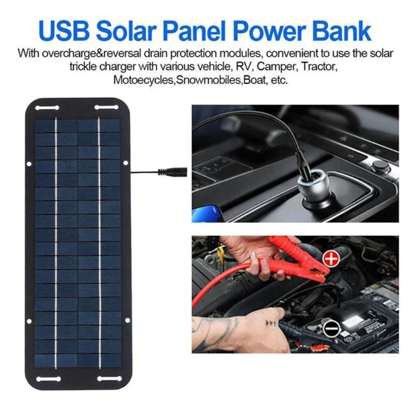 12Vソーラーパネルキット IP65防水ソーラー充電器 ポー - Usb Charger Dynamo のレビューと価格