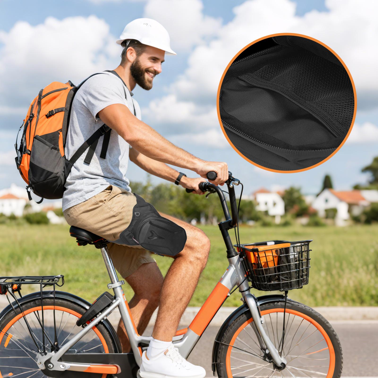 太ももバッグ オートバイ 防水 サイクリング ウエストポーチ - Commuting With Road Bike のレビューと価格
