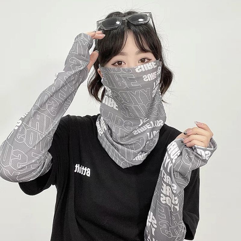 ファッション日焼け止めマスク男性女性夏の顔首 UV 保護耳ス - Cycling Loop のレビューと価格