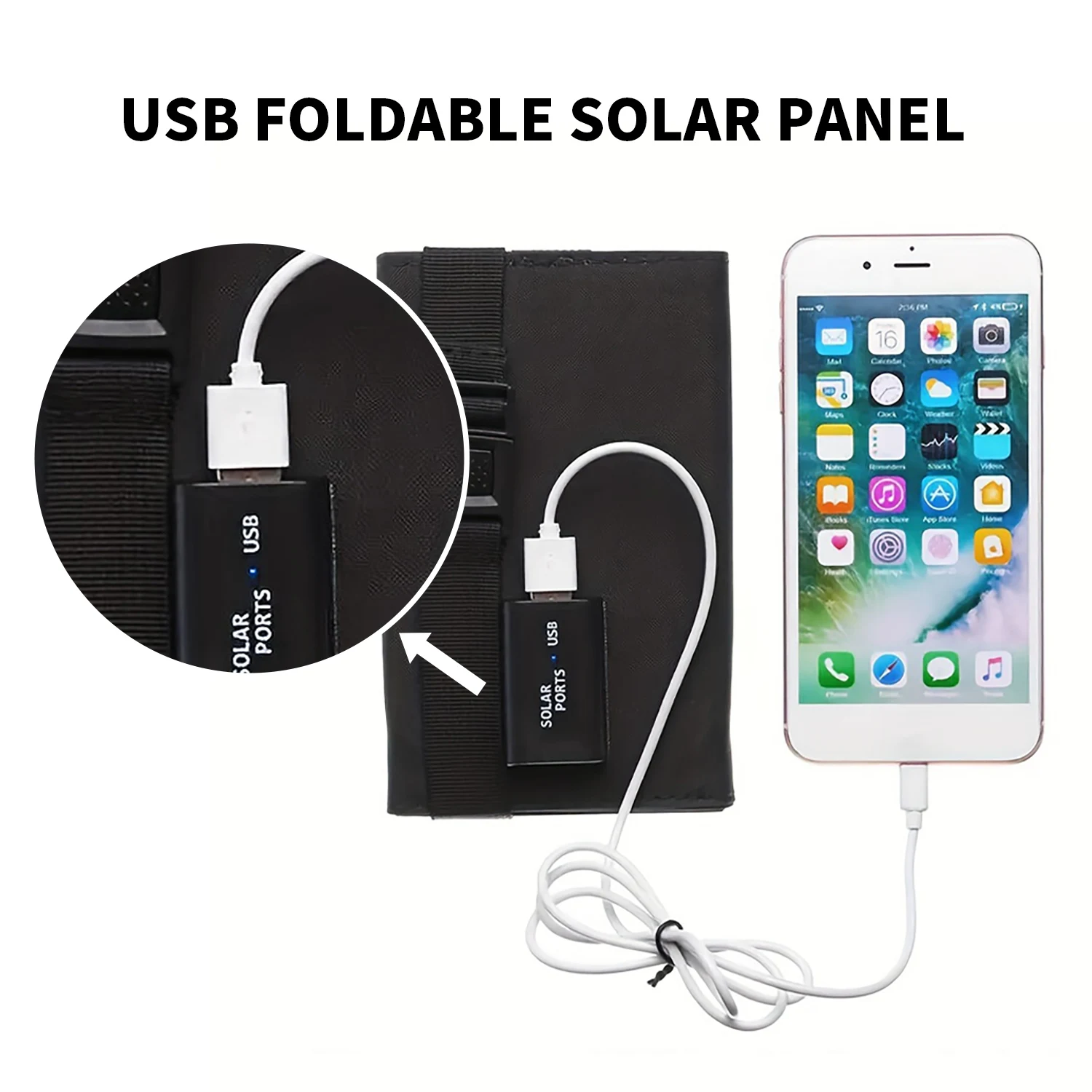 折りたたみ式ソーラーパネル 20W 50W 60W ポータブ - Usb Charger Dynamo のレビューと価格