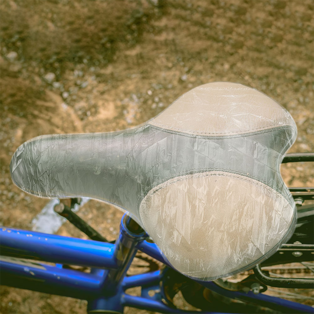100個入り 防水サドルカバー ユニバーサルフィット バイク - Cycling Commute Rain のレビューと価格