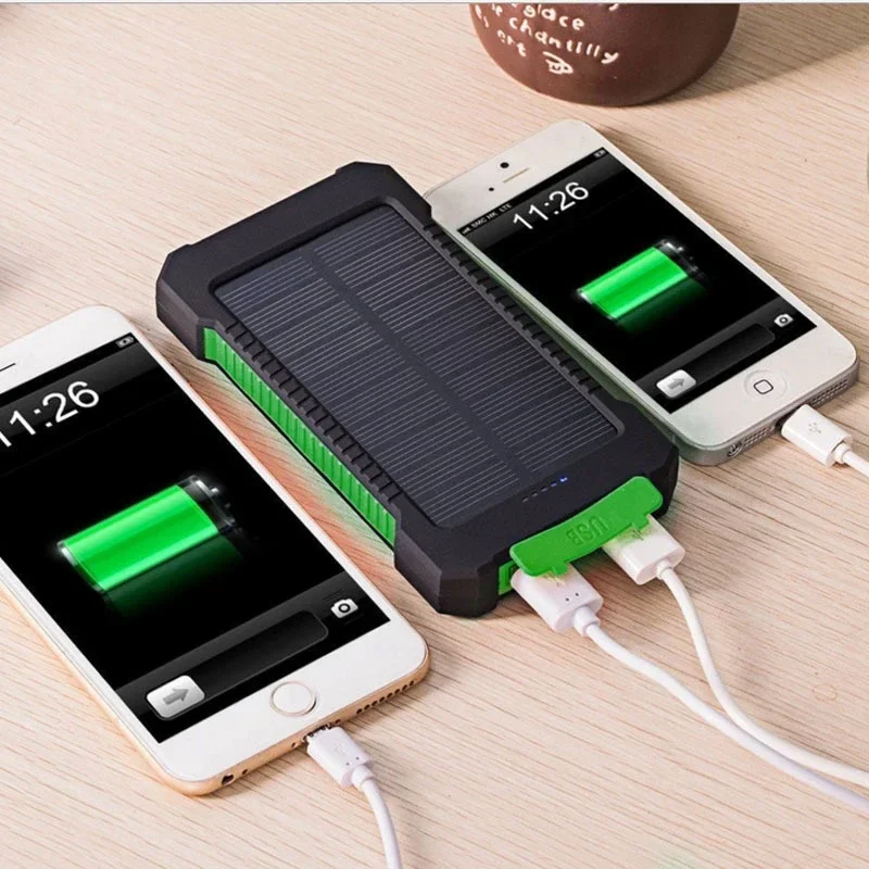 ROMOSS 500000mAh ソーラーパワーバンク超高速 - Usb Charger Dynamo のレビューと価格