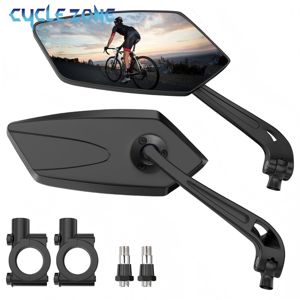 360 度調整可能な自転車バックミラー MTB ロードバイク - Cycling Zones のレビューと価格