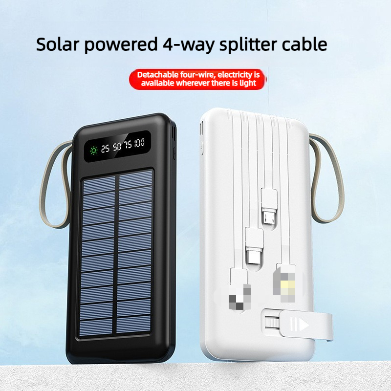10000/20000mAh屋外用ソーラー大容量モバイルバッ - Usb Charger Dynamo のレビューと価格