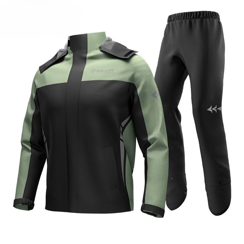 オックスフォード製バイク用レインスーツ 防水ジャケット＆パン - Cycling Commute Rain のレビューと価格