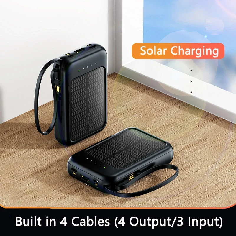 VIVO 50000mAh大容量ソーラーパワーバンク内蔵ケー - Usb Charger Dynamo のレビューと価格